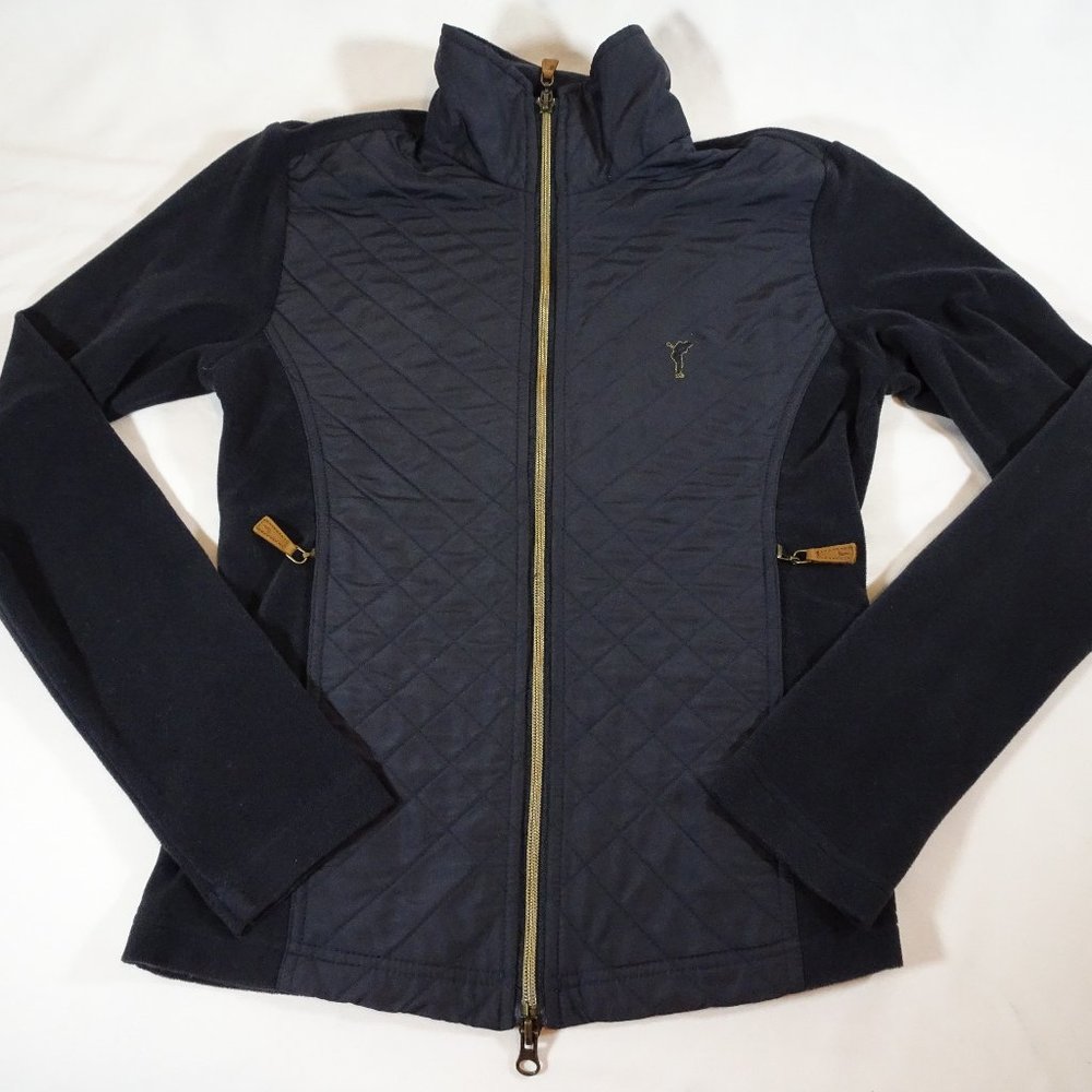 Golfino Sportswear Women Black Jacket Size 6